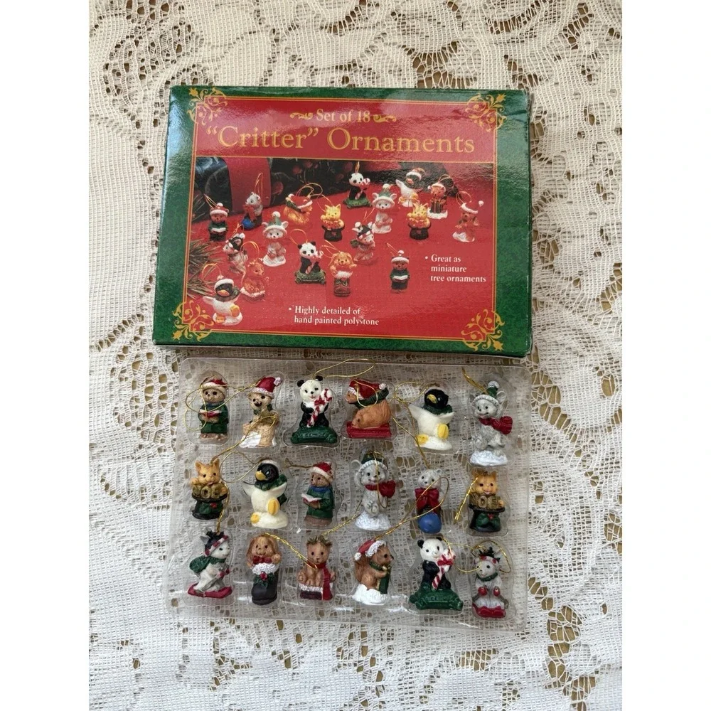 Set of 18 Mini Christmas 
